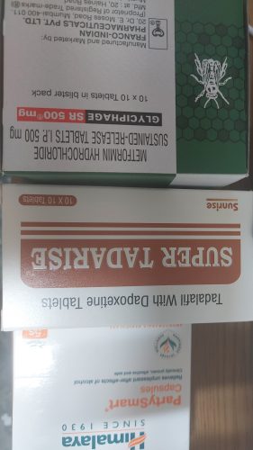 메트포르민 글리시파지 SR 500mg photo review