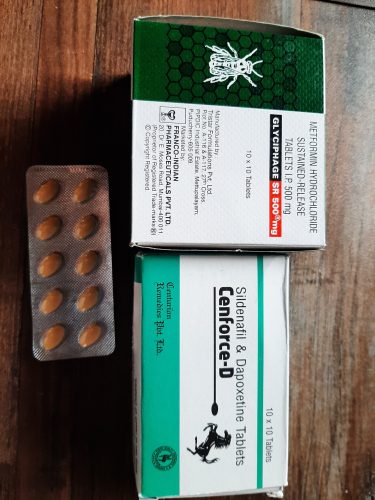 메트포르민 글리시파지 SR 500mg photo review