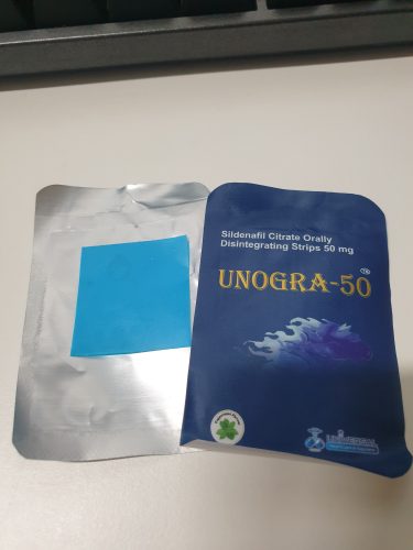 우노그라 50mg 스트립 photo review