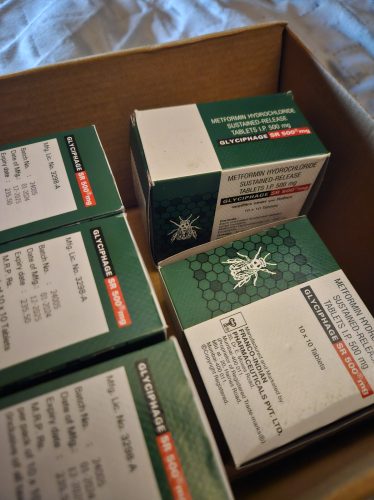메트포르민 글리시파지 SR 500mg photo review