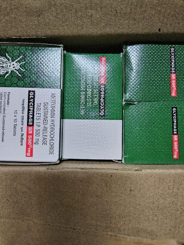 메트포르민 글리시파지 SR 500mg photo review
