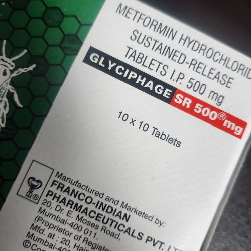 메트포르민 글리시파지 SR 500mg photo review