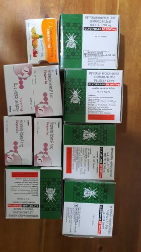 메트포르민 글리시파지 SR 500mg photo review