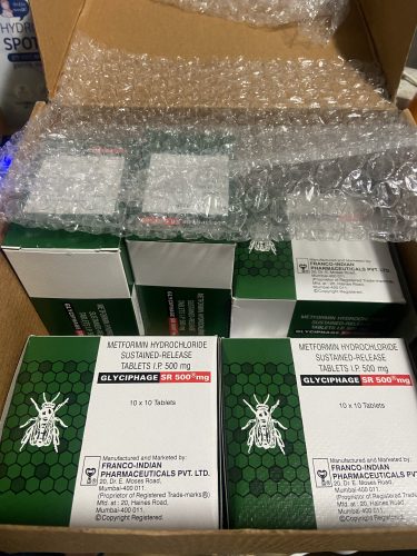메트포르민 글리시파지 SR 500mg photo review